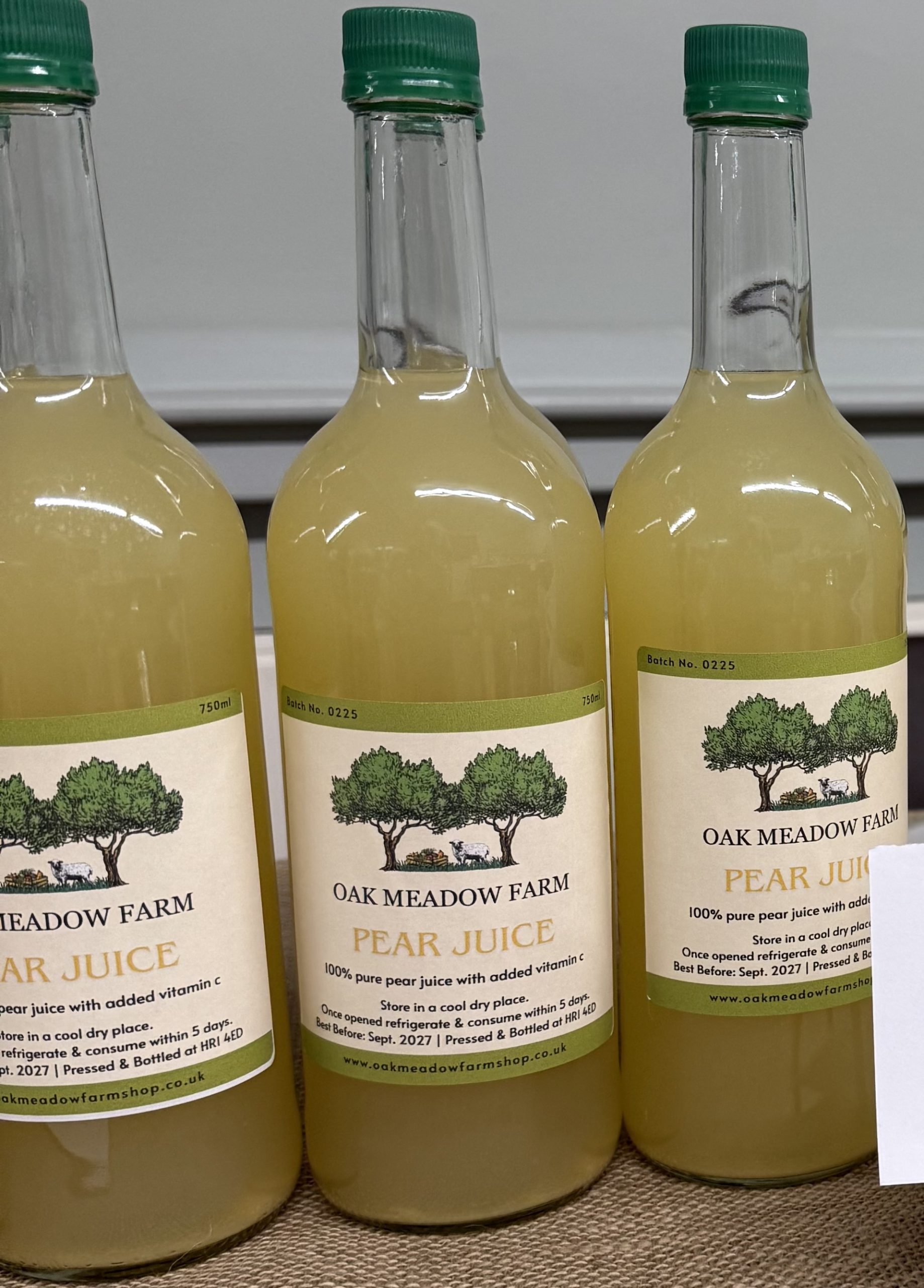 Pear Juice - 750ml Bottle